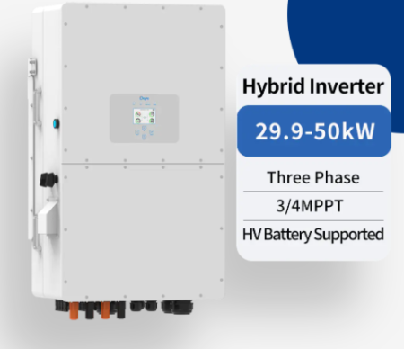 Deye Three Phase Hybrid High Voltage Inverter 50kW